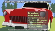 Sustainability Committee Car Poster